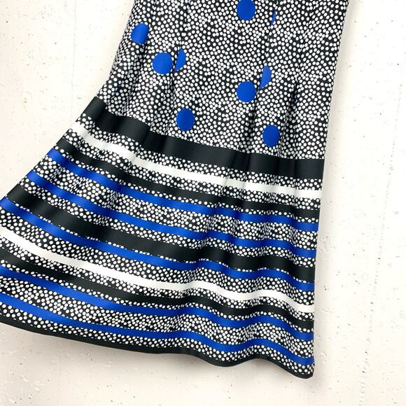 Isle by Melis Kozan Bottomless Brunch Scuba Dress Polka Dot Sleeveless Medium - Picture 4 of 10